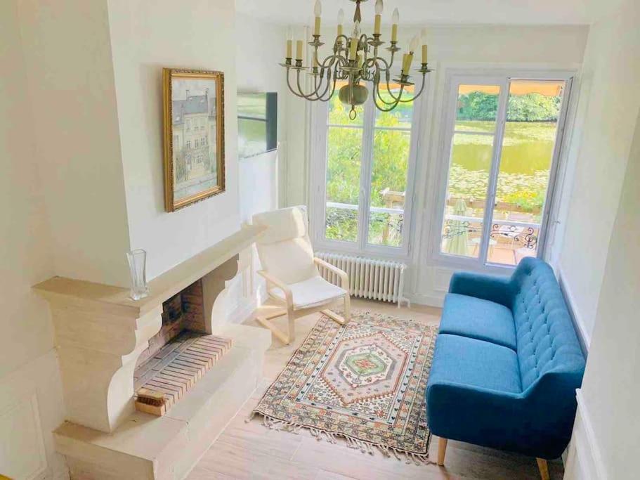 Maison De Charme Avec Vue Sur Chateau ปิแอร์ฟงด์ ภายนอก รูปภาพ